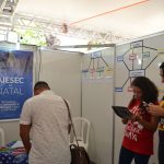 Estudantes que participaram do intercâmbio e voluntariado do AIESEC explicam processo de entrada e dividem suas experiências fora do Brasil. (Foto Giovanna Albuquerque