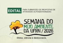 UFRN convida comunidade acadêmica para submissão de atividades que integrarão Semana do Meio Ambiente 2026